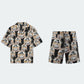 STEOMALL-Amiri Shirt Shorts Suit