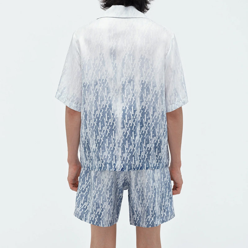 STEOMALL-Amiri Shirt Shorts Suit