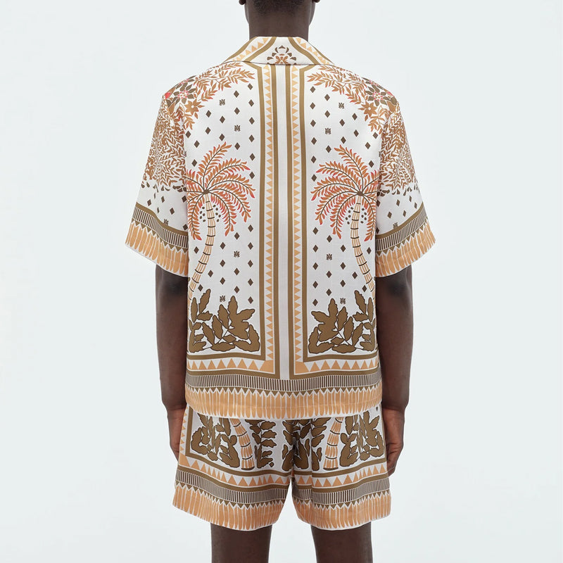 STEOMALL-Amiri Shirt Shorts Suit