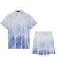 STEOMALL-Amiri Shirt Shorts Suit