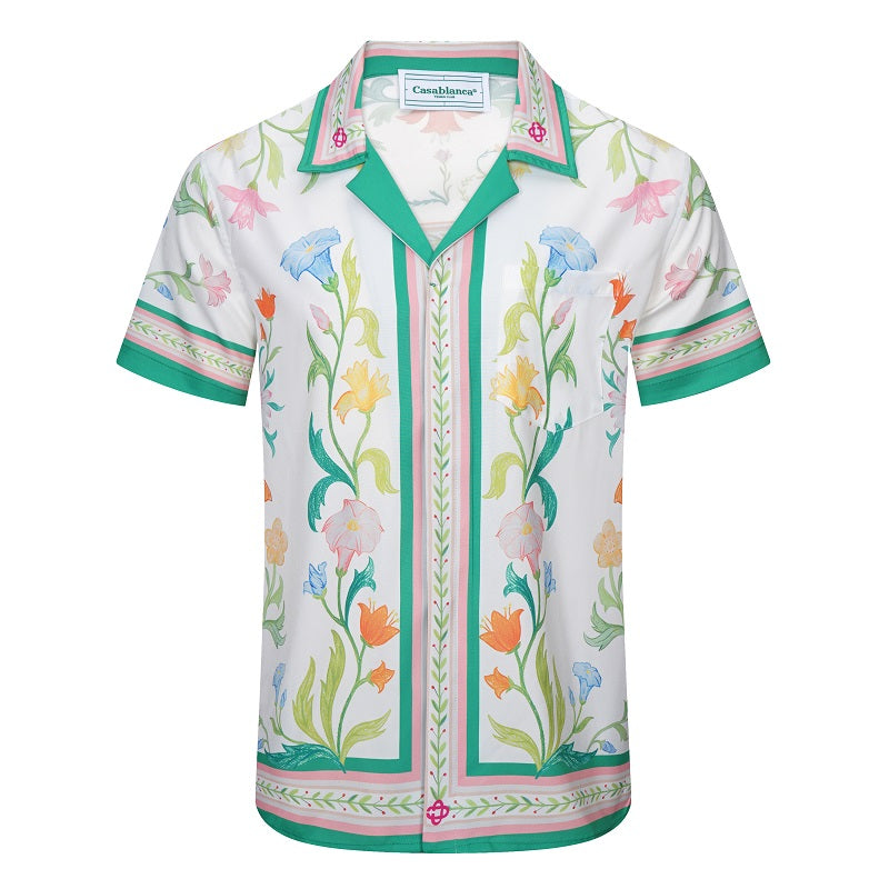 Casablanca Silk Shirt Set