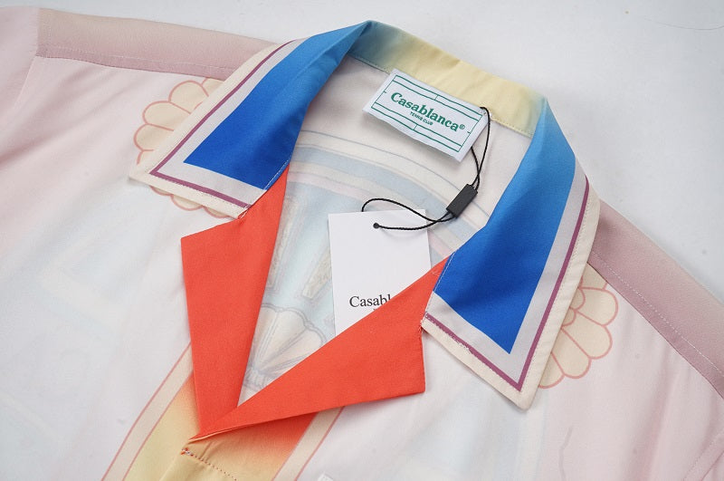 Casablanca Silk Shirt Set