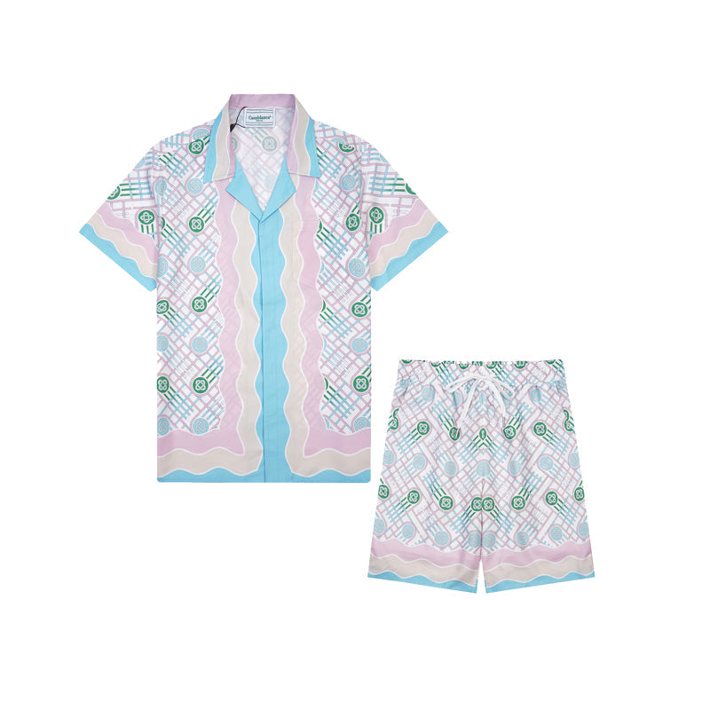 Casablanca Silk Shirt Set