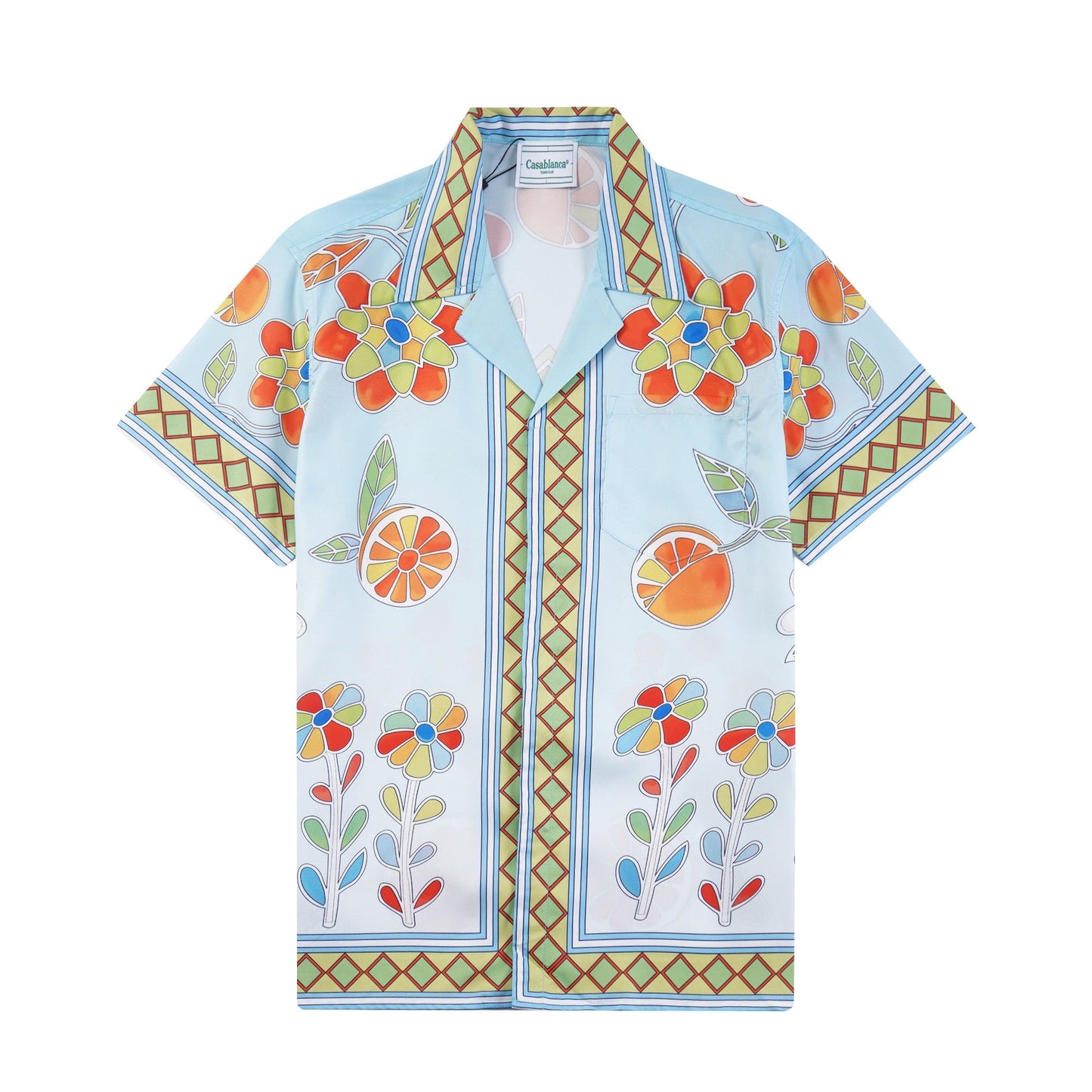 Casablanca Silk Shirt Set